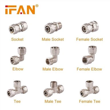 Pex Yeeb Nkab Compression Fittings