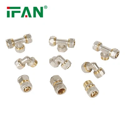 Pex Yeeb Nkab Brass Compression Fittings