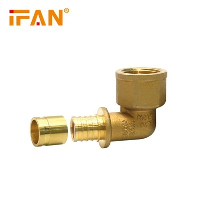 Brass PEX Sliding Fitting Luj Tshib